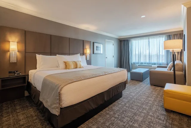 غرفة ديلوكس بسرير كينج مع أريكة، Best Western Premier Airport/Expo Center Hotel 1/8