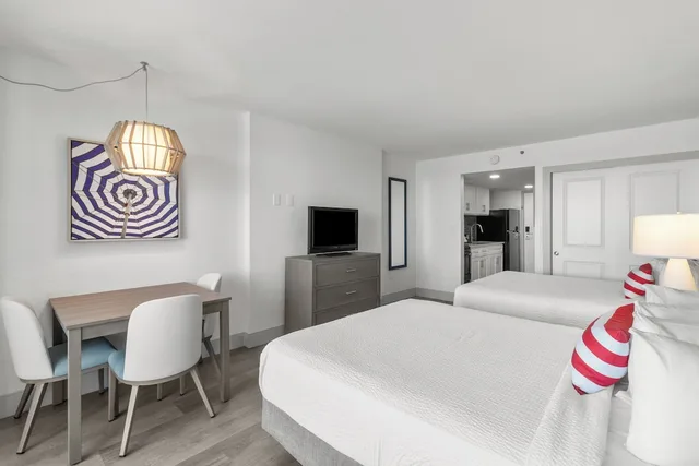 Efficiency, Pinnacle, 2 Queen Beds, Ocean Front، Compass Cove Resort 4/5