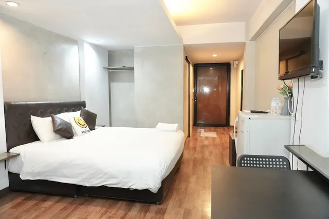 غرفة ديلوكس بسرير مزدوج، Bkk39 Airport hotel 1/10