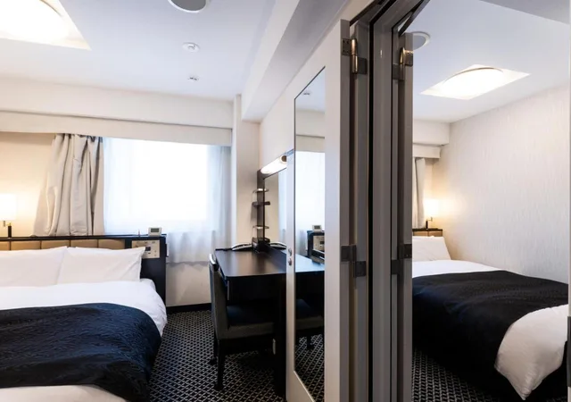 غرفة متصلة مفردة، APA Hotel Kyoto Ekikita 3/4