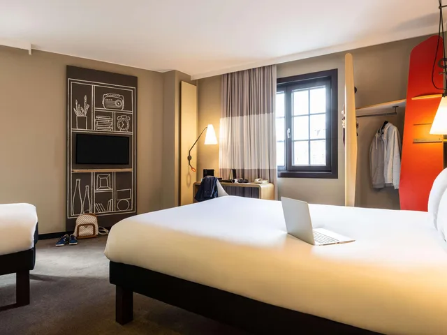 غرفة قياسية بسرير مزدوج وسرير فردي، Hotel ibis Brussels off Grand Place 7/10