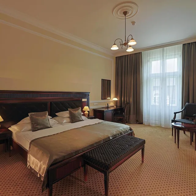 غرفة ديلوكس بسرير كينج، Luxury Spa Hotel Olympic Palace 8/10
