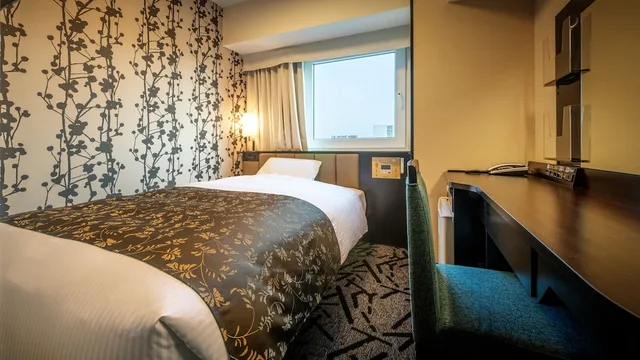 غرفة مفردة بسرير مزدوج للمدخنين، APA Hotel Hitachinakakatsuta-Ekimae 2/6