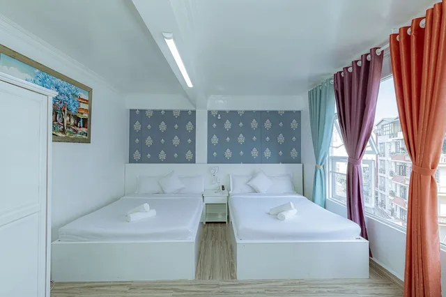 غرفة ديلوكس رباعية بسريرين مزدوجين بإطلالة على المدينة، Ken Apos S House Backpackers Downtown 4/9