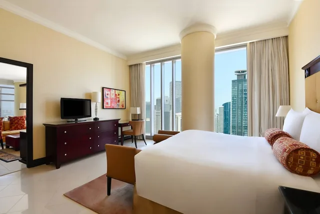 شقة بسريرين مزدوجين بغرفتي نوم، Marriott Marquis City Center Doha 5/10