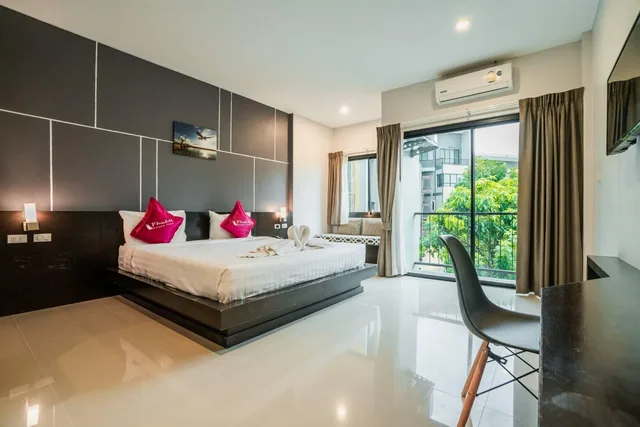 غرفة سوبيريور بإطلالة على الحديقة، Phuket Airport Place 1/1