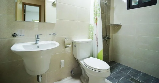 غرفة عائلية بسريرين مزدوجين، Jeju Gotjawal Geomoon Oreum Pension 3/3