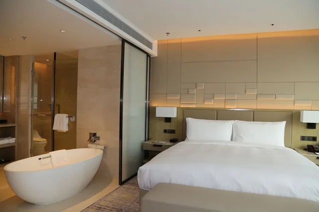 غرفة ديلوكس تنفيذية بسرير كينج، Chengdu Marriott Hotel Financial Centre 9/9