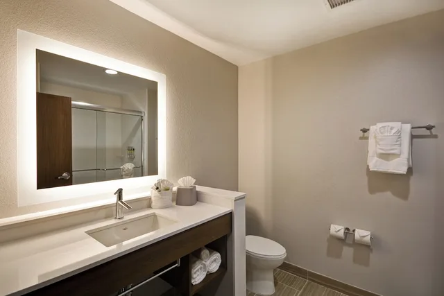 غرفة قياسية بسرير كينج لذوي الإعاقة، Holiday Inn Express & Suites Houston NASA - Boardwalk Area 4/7
