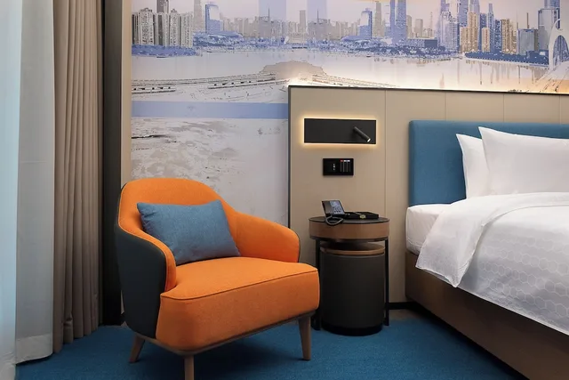 غرفة سوبيريور بسريرين منفصلين، Hampton By Hilton Guangzhou Railway Station 2/3