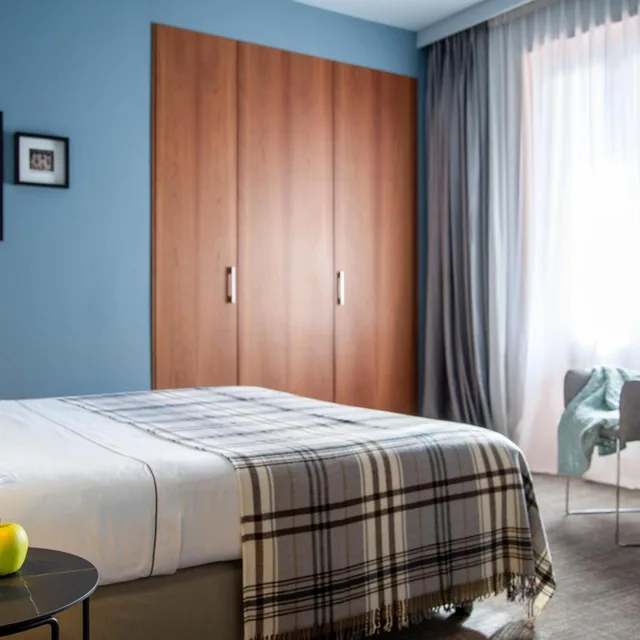 غرفة بسرير مزدوج أو سريرين منفصلين بإطلالة على الجبل، Hotel Tremoggia 3/6