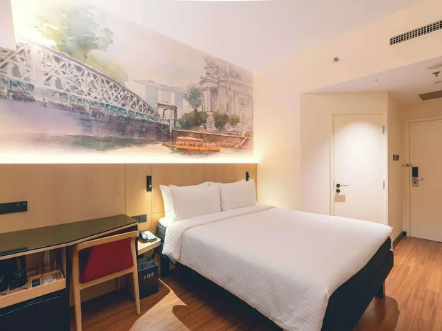 غرفة ديلوكس بسرير كوين، Ibis Singapore on Bencoolen 5/10