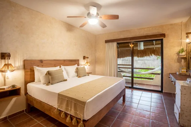 غرفة بسرير كينج بإطلالة على البحر، Hotel Colibri Beach 5/10