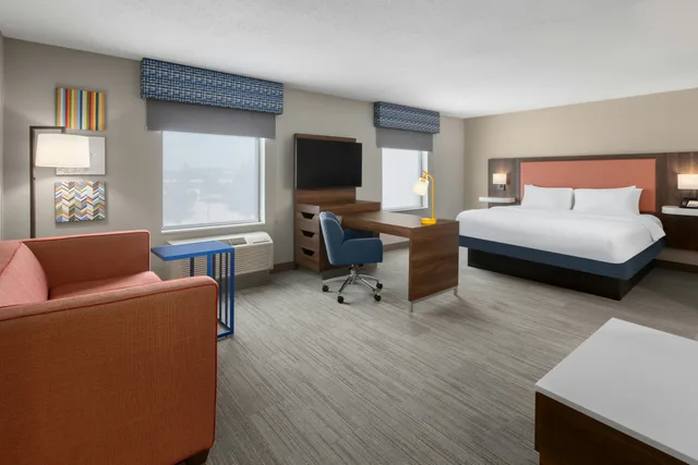 جناح استوديو بسرير كينج، Hampton Inn And Suites Saginaw 2/4