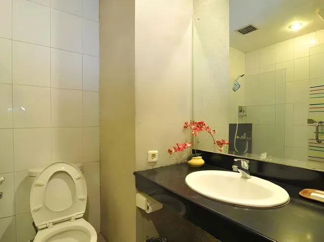 غرفة ديلوكس بسريرين منفصلين، Wirton Dago Hotel 3/3