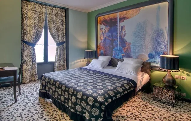 غرفة سوبيريور بسرير كينج، Hotel Fontaines Du Luxembourg 1/4