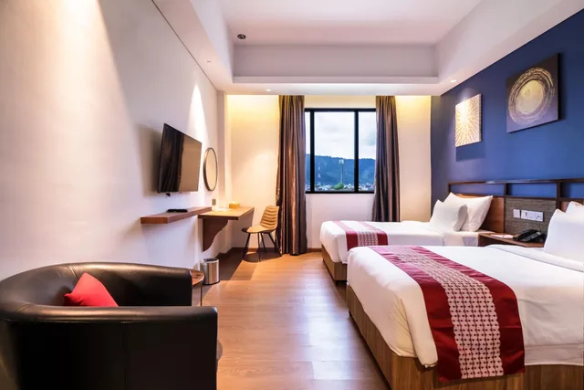 غرفة ديلوكس بسريرين منفصلين، Gayo Petro Hotel Takengon 6/8