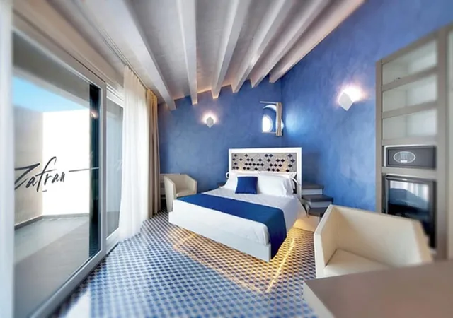 جناح ديلوكس بسرير كوين، Zafran Boutique Hotel 2/4