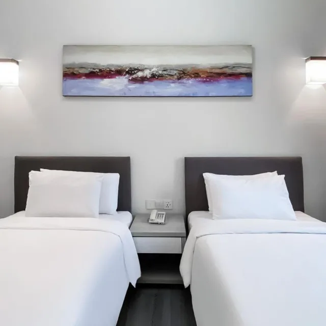 جناح بريميوم بسريرين منفصلين، Amansari Hotel Nusajaya 2/5