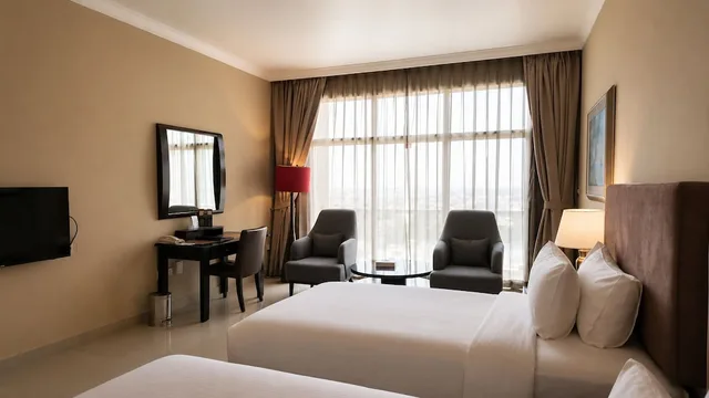 غرفة ديلوكس بسريرين منفصلين، Oryx Hotel 6/9