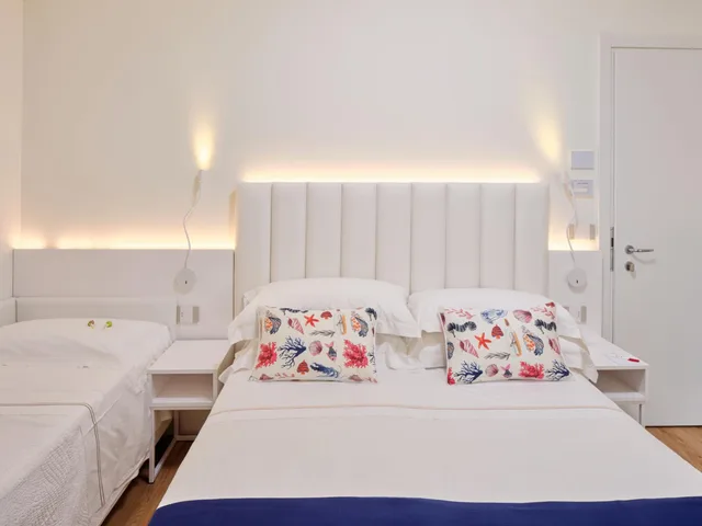 غرفة كومفورت ثلاثية، Fano Hotel Imperial 10/10