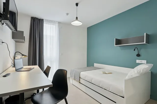 غرفة قياسية مفردة، All Suites Appart & Hotel Paris 13 Porte d'Italie 4/4