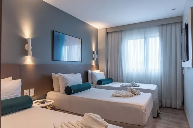 غرفة كومفورت ثلاثية بثلاثة أسرّة، Hotel Agua De Coco 4/10