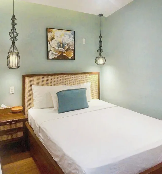 غرفة قياسية ثلاثية بسرير كوين وسرير فردي، Flower Beachstay & Coffee 2/6
