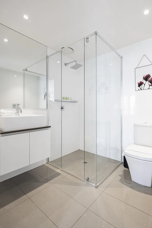 شقة بسرير كوين بغرفة نوم واحدة، RNR Serviced Apartments North Melbourne 4/4