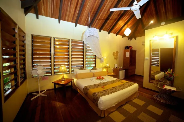 غرفة ديلوكس بإطلالة على الحديقة، Club Fiji Resort 1/1