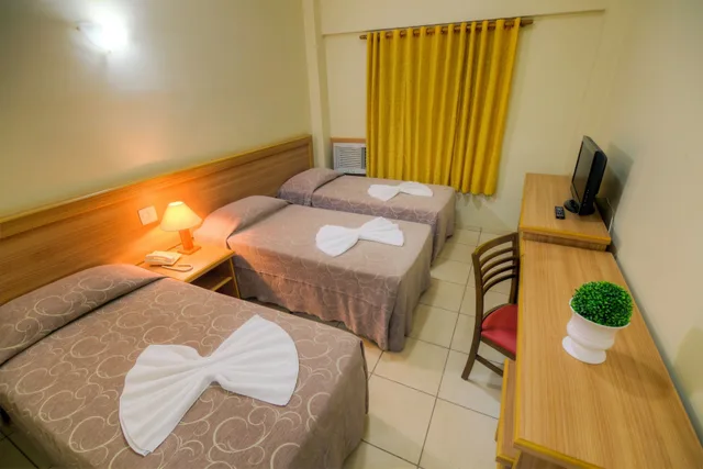 غرفة تنفيذية ثلاثية بثلاثة أسرّة، Hotel Dan Inn Express Ribeirao Preto by Nacional Inn 8/10