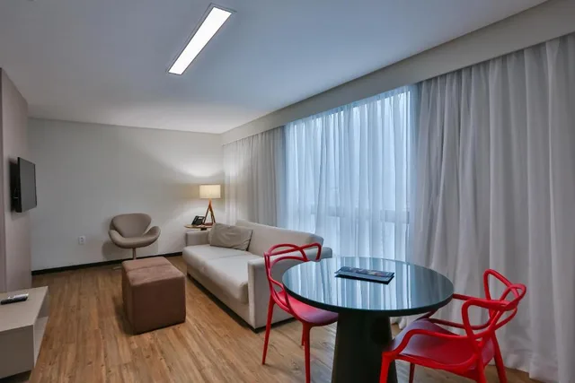 غرفة فاخرة بسرير كوين، Roomo Praia de Boa Viagem 5/5