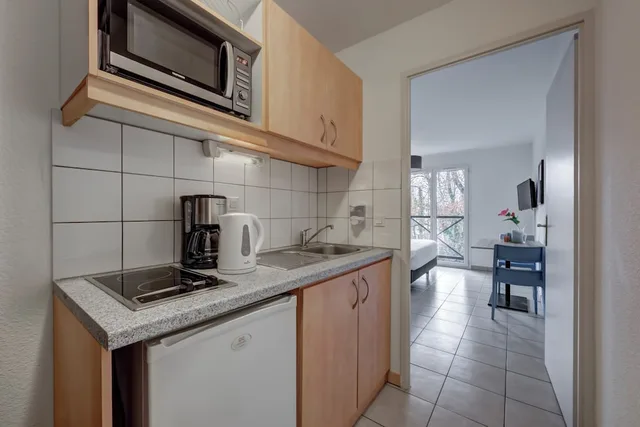 استوديو سوبيريور بسرير مزدوج بشرفة، Comfort Aparthotel Divonne L Oree du Parc 7/7