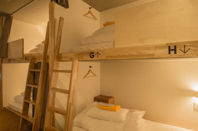 Room, Sextuple, 3 Bunk Beds, Shared Bathroom، Emblem Flow Hakone 2/2