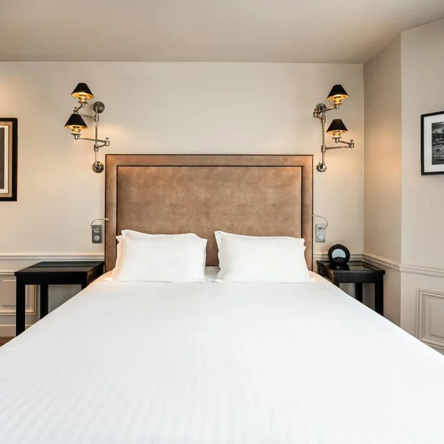 غرفة ديلوكس بسرير مزدوج أو سريرين منفصلين بشرفة، Perreyve Hotel 6/9