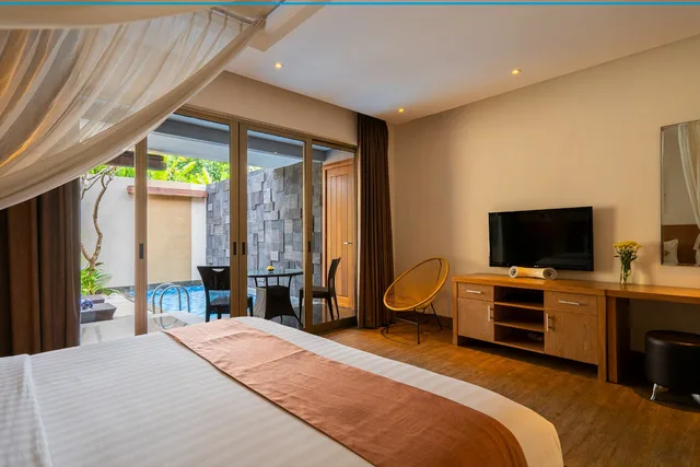 فيلا ديلوكس بغرفة نوم واحدة، Lasanti Villas Spa Seminyak 2/3