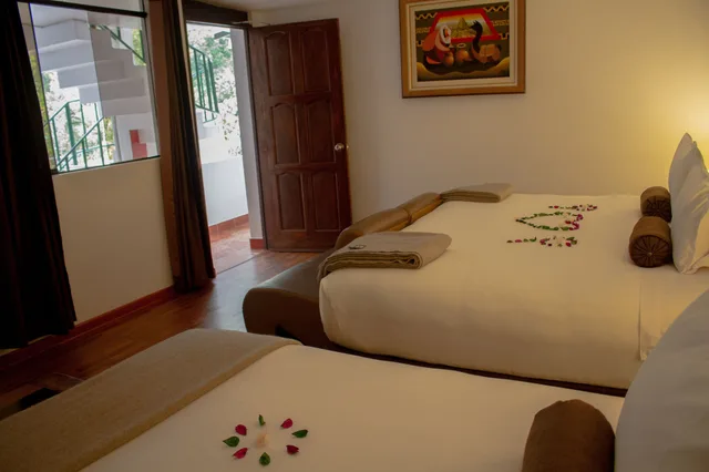 غرفة سوبيريور عائلية بسرير كينج وسرير فردي، Hotel Retama Inn Machu Picchu 2/2