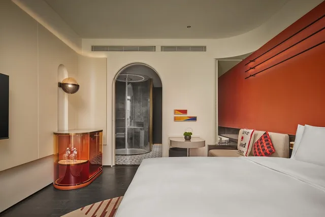 غرفة قياسية بسرير كينج، Hotel Indigo Zhuhai Xiangzhou by IHG 2/10