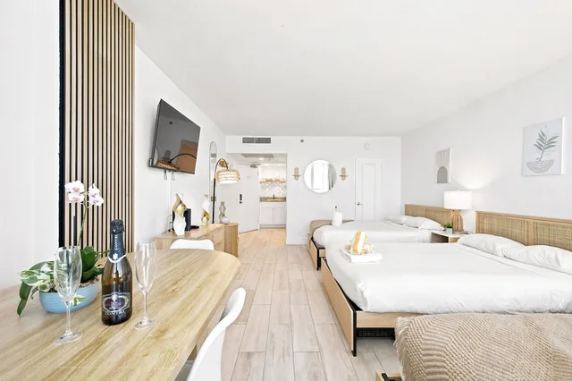 جناح استوديو كلاسيكي بسريرين كوين، Girasole Apartments 8/10