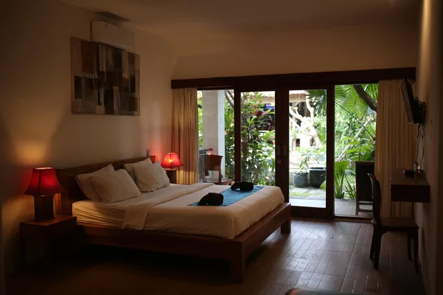 غرفة ديلوكس بسرير كوين بشرفة، D'uma Residence 2/3