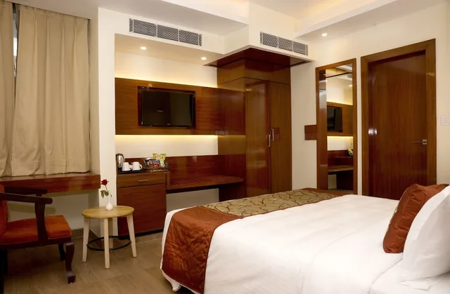 غرفة ديلوكس بسرير كوين، Hotel Amalfi Grand 4/5
