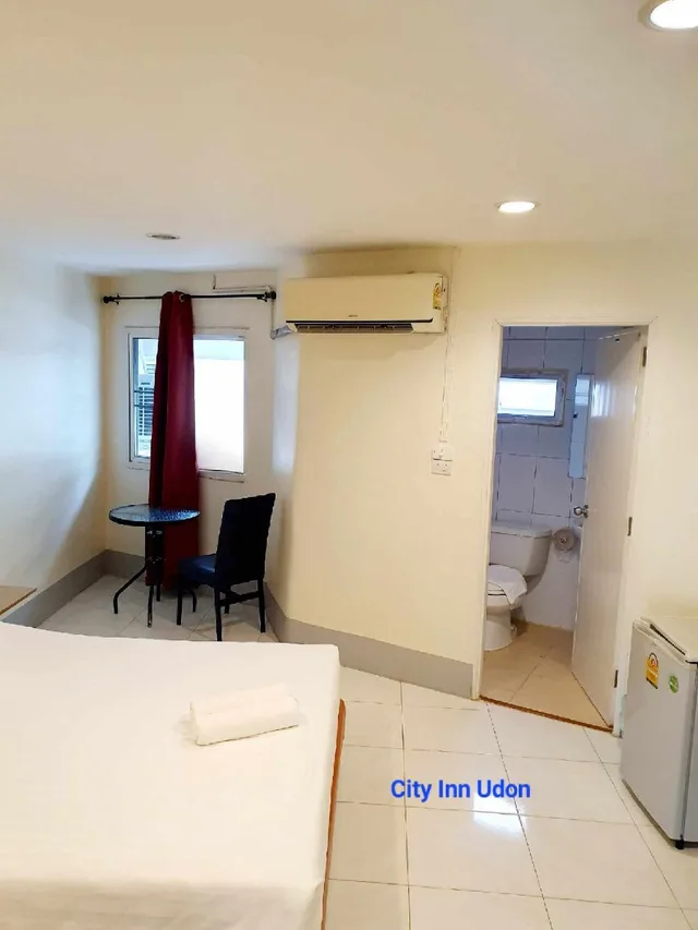 غرفة بسرير كوين، City Inn Udon Thani 4/4