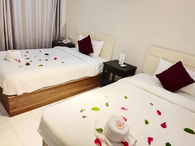 غرفة بسريرين منفصلين، Mary Beach Hotel and Resort 1/2