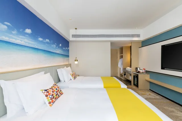 غرفة ديلوكس بسريرين منفصلين، Ausotel Smart Zhujiang New Town Guangzhou 1/8