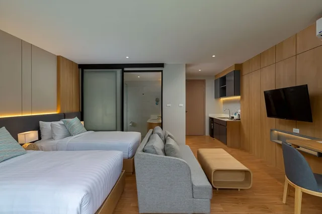 Deluxe, Twin Beds, Pool Access، Wyndham Garden Naithon Phuket 2/3