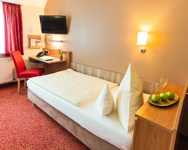 غرفة قياسية مفردة، Ambient Hotel Am Europakanal 9/10
