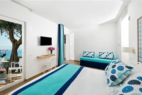 غرفة ديلوكس بسرير مزدوج أو سريرين منفصلين، Hotel Miramare Sorrento 2/2