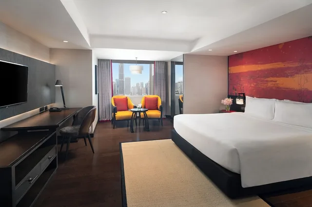 غرفة متصلة عائلية بسريرين مزدوجين، Mercure Bangkok Sukhumvit 11 1/8