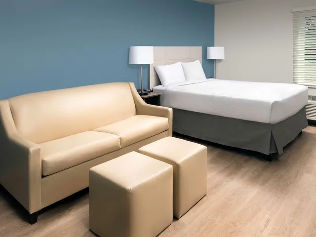 جناح بسرير كوين لذوي الإعاقة، WoodSpring Suites Manteca - Stockon South 7/10
