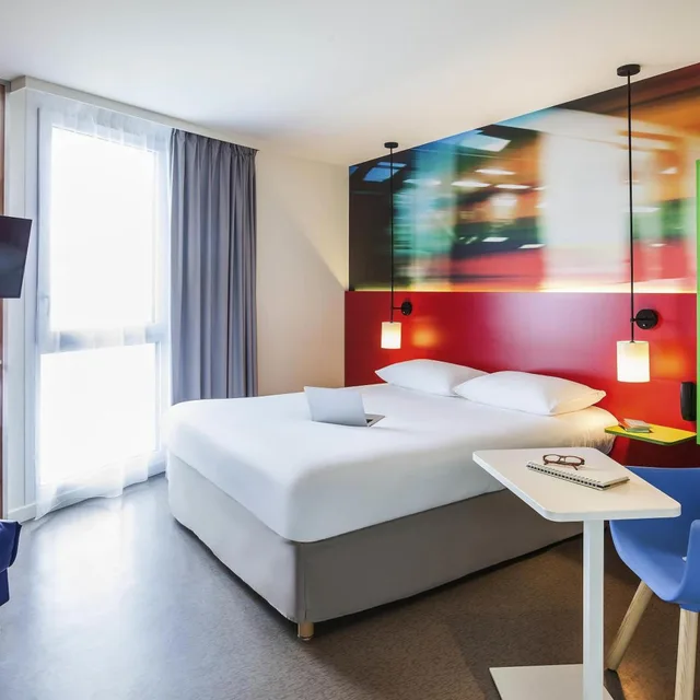 جناح عائلي قياسي بسرير مزدوج وسريرين منفصلين، Ibis Styles Mulhouse Centre Gare 3/5